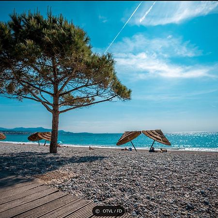 2 Pieces Rez-De-Jardin Dans Maison Avec Piscine Villeneuve-Loubet Dış mekan fotoğraf