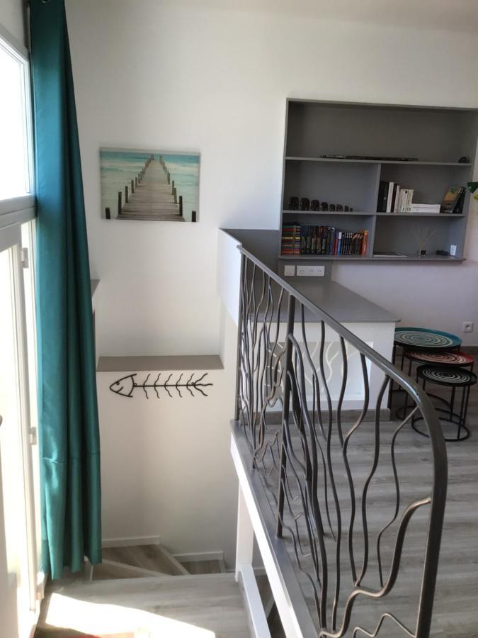 2 Pieces Rez-De-Jardin Dans Maison Avec Piscine Villeneuve-Loubet Dış mekan fotoğraf